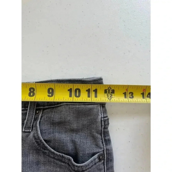 Women's Levi's 721 High Rise Skinny Jeans - Size 24 Gray Black EUC! - Picture 9 of 11